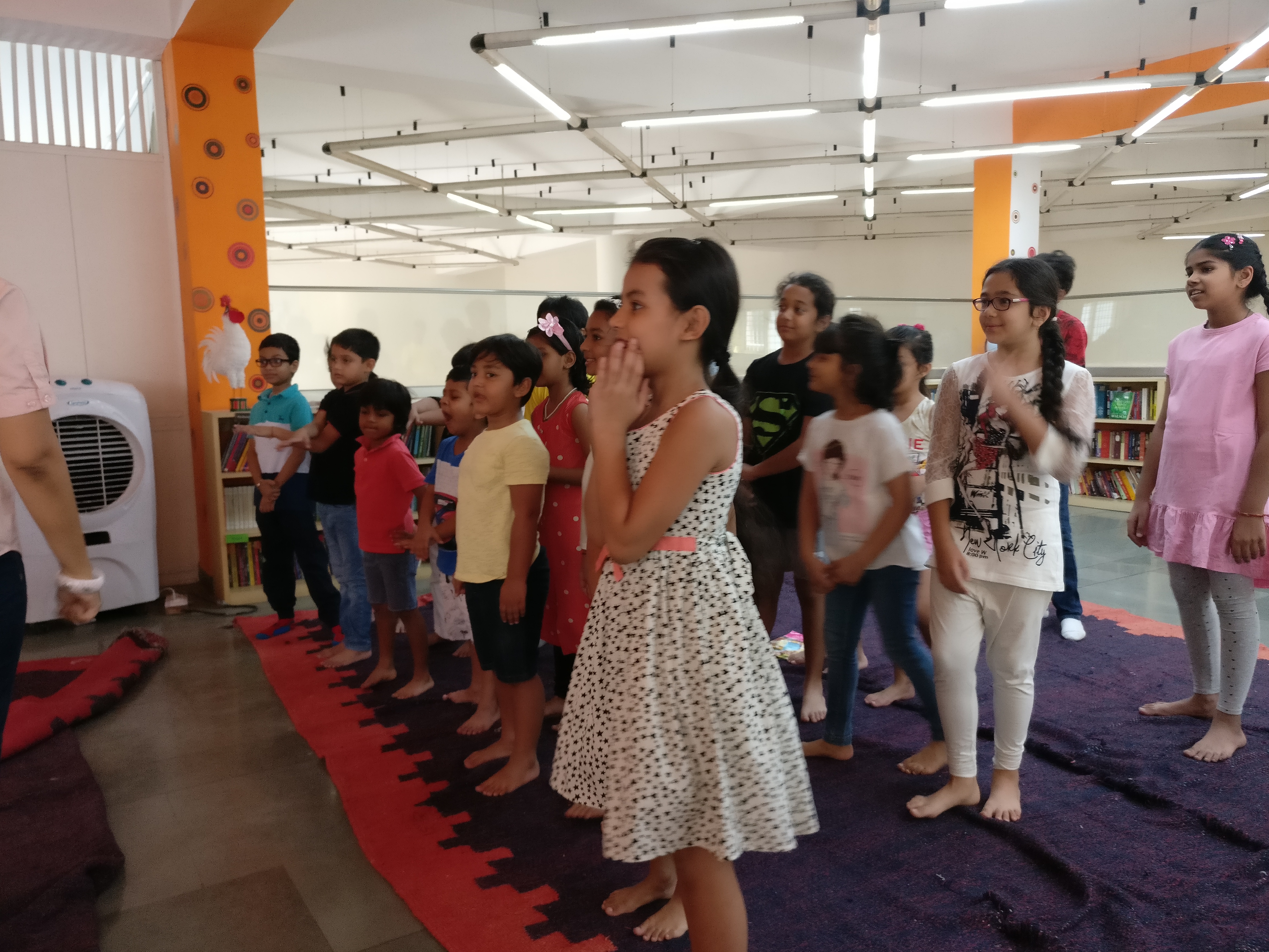 Story Tree session moment - school or community event